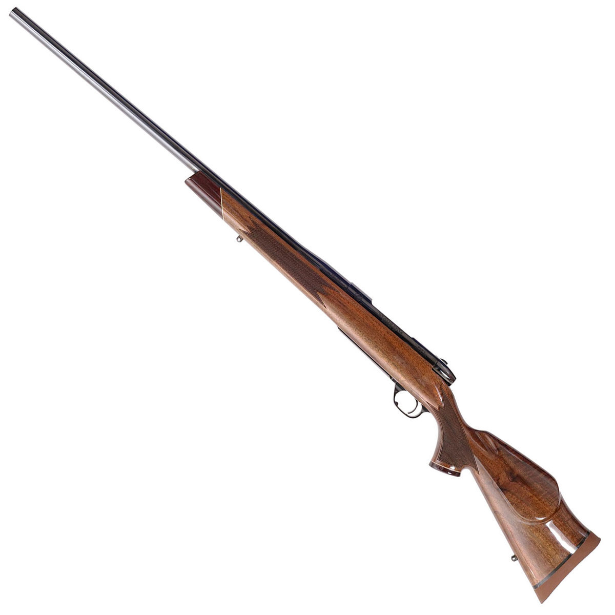 Weatherby Mark V Deluxe Gloss Walnut Bolt Action Rifle - 257 Weatherby Magnum - Gloss Walnut Weatherby Mark V Deluxe Gloss Walnut Bolt Action Rifle - 257 Weatherby Magnum - Gloss Walnut