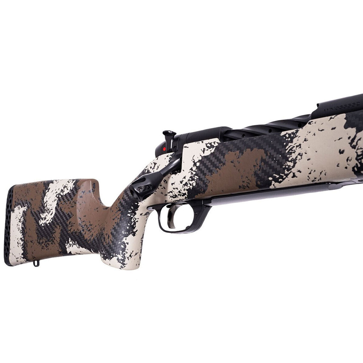 Weatherby Mark V High Country 7mm PRC Graphite Black Cerakote Bolt Action Rifle - 26in - Camo Weatherby Mark V High Country 7mm PRC Graphite Black Cerakote Bolt Action Rifle - 26in - Camo