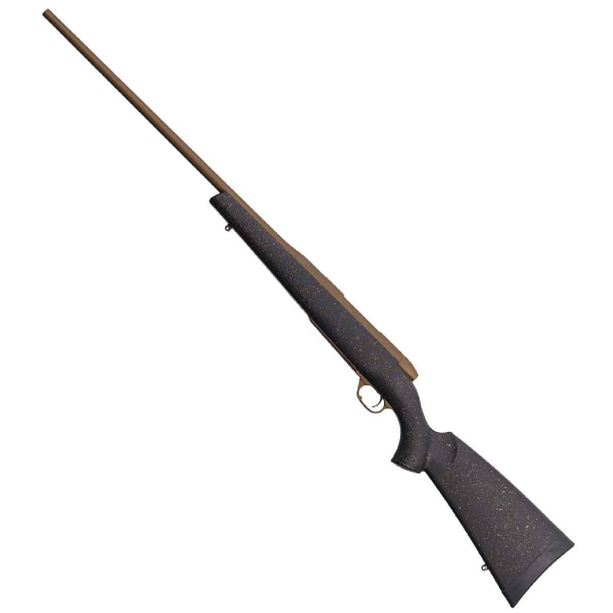Weatherby Mark V Hunter Bronze Creakote Bolt Action Rifle - 270 Winchester - 24in - Black Weatherby Mark V Hunter Bronze Creakote Bolt Action Rifle - 270 Winchester - 24in - Black
