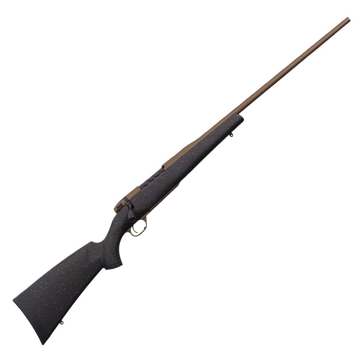 Weatherby Mark V Hunter Burnt Bronze Cerakote Bolt Action Rifle - 6.5 Creedmoor - 22in - Gray Weatherby Mark V Hunter Burnt Bronze Cerakote Bolt Action Rifle - 6.5 Creedmoor - 22in - Gray