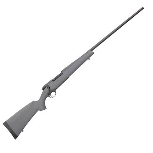 Weatherby Mark V Hunter Granite Speckle Bolt Action Rifle - 300 Winchester Magnum - 26in - Gray image