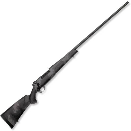 Weatherby Mark V Live Wild 280 Ackley Improved Carbon Grey/Graphite Black Cerakote Bolt Action Rifle – 24in – Camo
