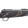 Weatherby Mark V MeatEater Tungsten Cerakote Left Hand Bolt Action Rifle - 257 Weatherby Magnum - 26in - Black Base, Tan and Gray Sponge Camo