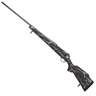 Weatherby Mark V MeatEater Tungsten Cerakote Left Hand Bolt Action Rifle - 6.5-300 Weatherby Magnum - 26in - Black Base, Tan and Gray Sponge Camo