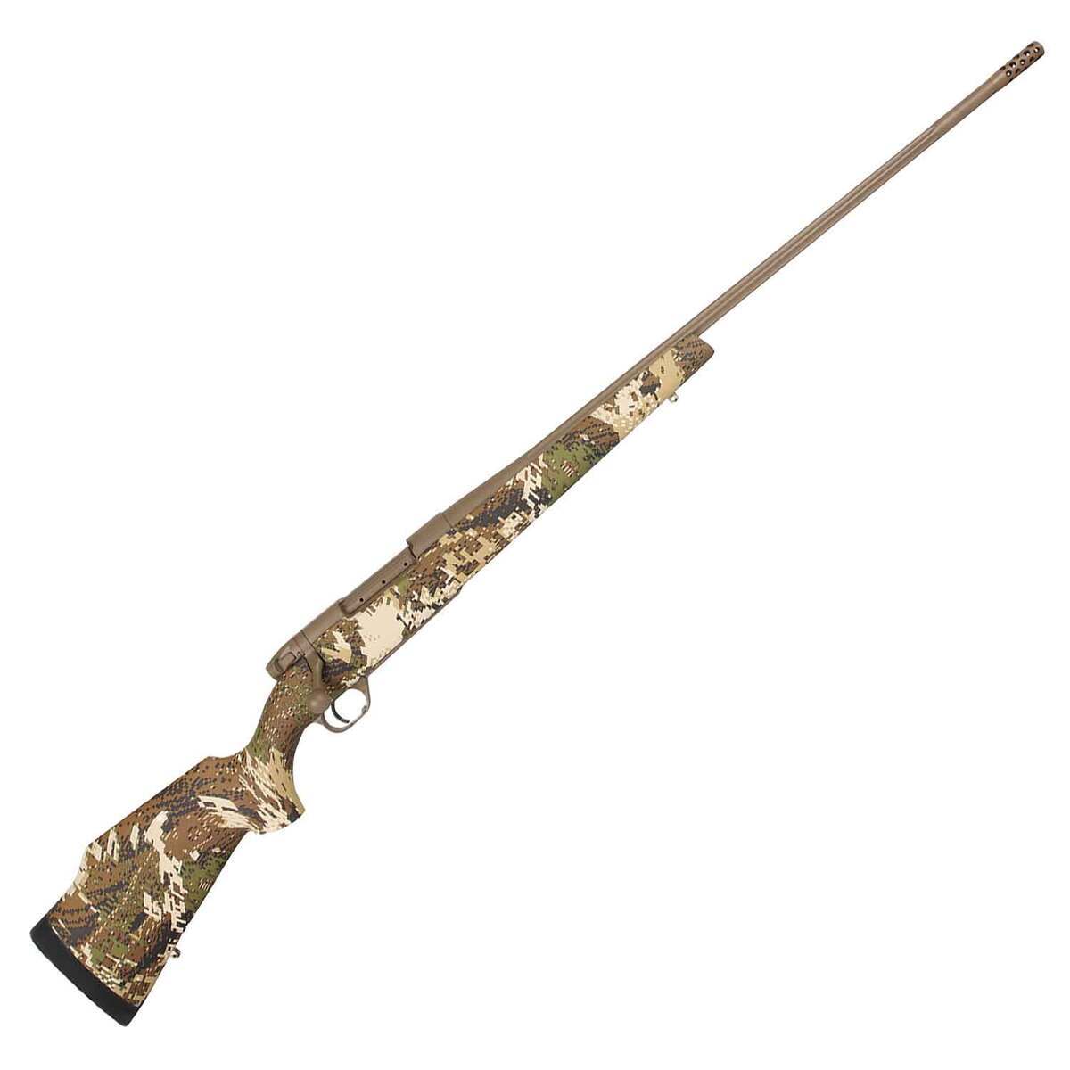 Weatherby Mark V Subalpine Cerakote Bolt Action Rifle - 280 Ackley Improved - 26in - Camo Weatherby Mark V Subalpine Cerakote Bolt Action Rifle - 280 Ackley Improved - 26in - Camo
