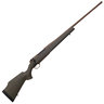 Weatherby Mark V Weathermark LT Flat Dark Earth Bolt Action Rifle - 300 Weatherby Magnum - Green With FDE Speckle