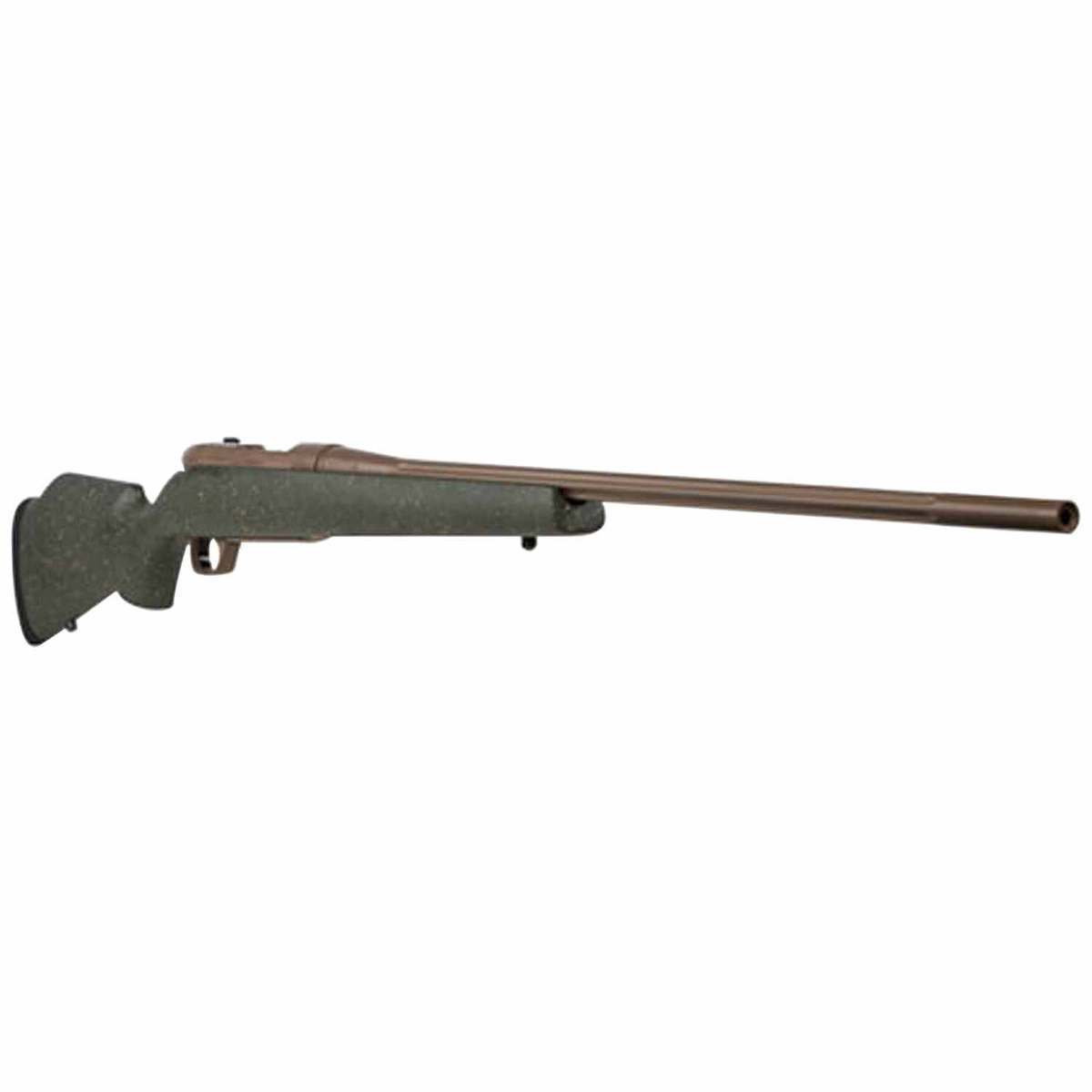 Weatherby Mark V Weathermark LT FDE Cerakote Left Hand Bolt Action Rifle - 257 Weatherby Magnum - 26in - Green With FDE Speckle Weatherby Mark V Weathermark LT FDE Cerakote Left Hand Bolt Action Rifle - 257 Weatherby Magnum - 26in - Green With FDE Speckle