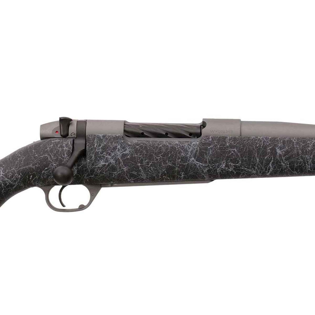 Weatherby Mark V Weathermark Tac Gray Bolt Action Rifle - 6.5-300 Weatherby Magnum - 26in - Black With Gray Webbing Weatherby Mark V Weathermark Tac Gray Bolt Action Rifle - 6.5-300 Weatherby Magnum - 26in - Black With Gray Webbing