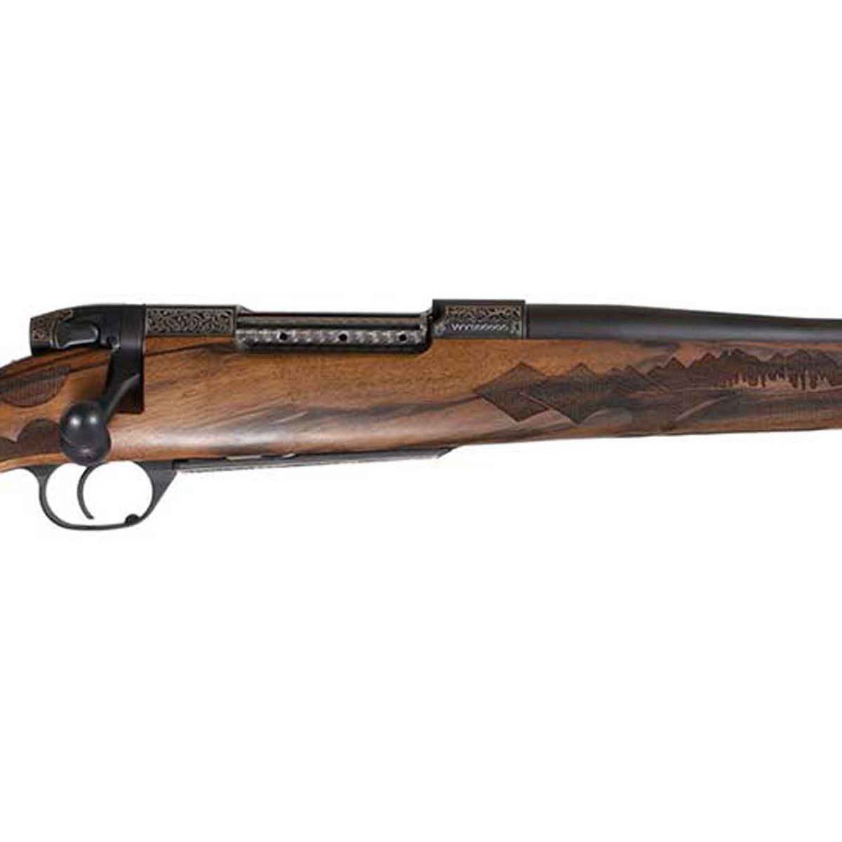 Weatherby Mark V Wyoming Silver Edition 300 Weatherby Magnum Blued Bolt Action Rifle Weatherby Mark V Wyoming Silver Edition 300 Weatherby Magnum Blued Bolt Action Rifle