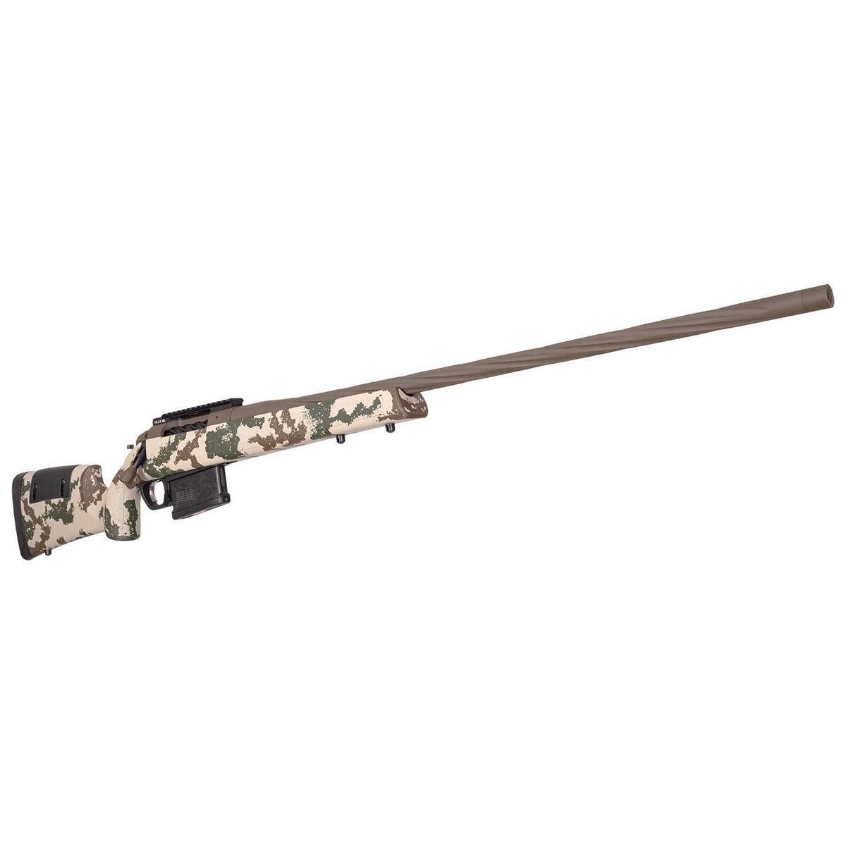 Weatherby Model 307 6.5 Weatherby RPM MeatEater Patriot Brown Cerakote Bolt Action Rifle - 26in - Camo Weatherby Model 307 6.5 Weatherby RPM MeatEater Patriot Brown Cerakote Bolt Action Rifle - 26in - Camo