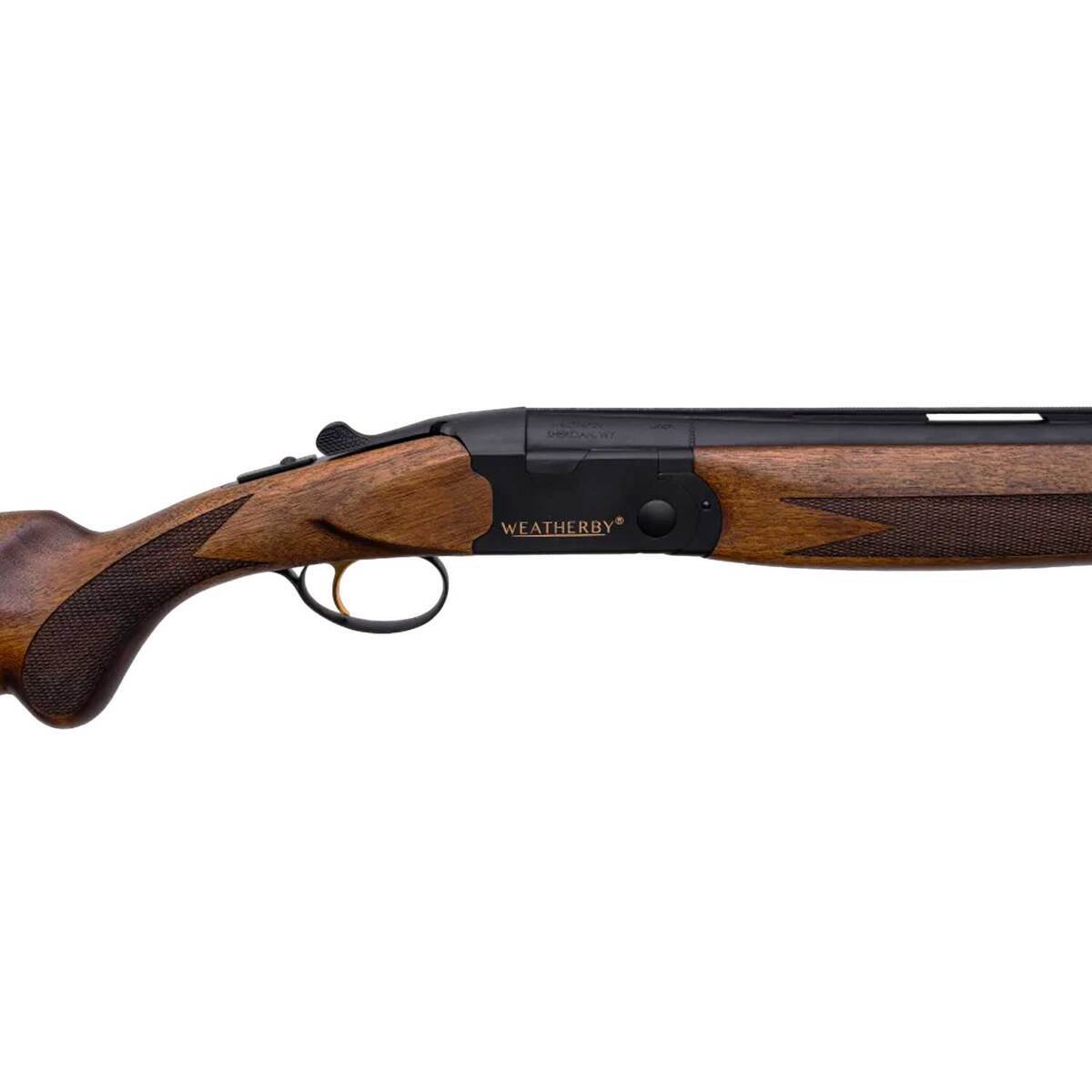 Weatherby Orion Compact 20 Gauge 3in Matte Blue Over Under Shotgun - 26in - Brown Weatherby Orion Compact 20 Gauge 3in Matte Blue Over Under Shotgun - 26in - Brown