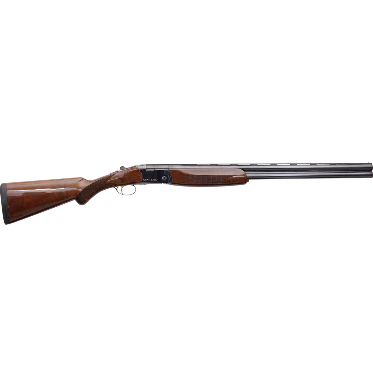 Weatherby Orion I Gloss Blue 20 Gauge 3in Over Under Shotgun – 28in - Gloss Walnut Weatherby Orion I Gloss Blue 20 Gauge 3in Over Under Shotgun – 28in - Gloss Walnut