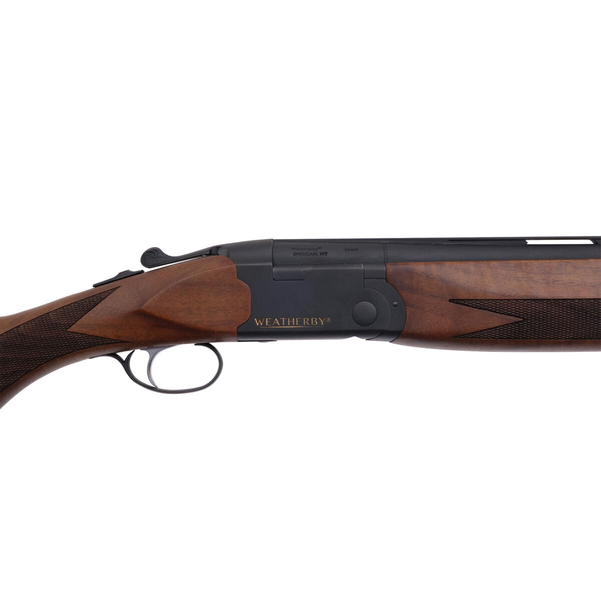 Weatherby Orion Matte Blue 20 Gauge 3in Over Under Shotgun – 26in - Walnut Weatherby Orion Matte Blue 20 Gauge 3in Over Under Shotgun – 26in - Walnut