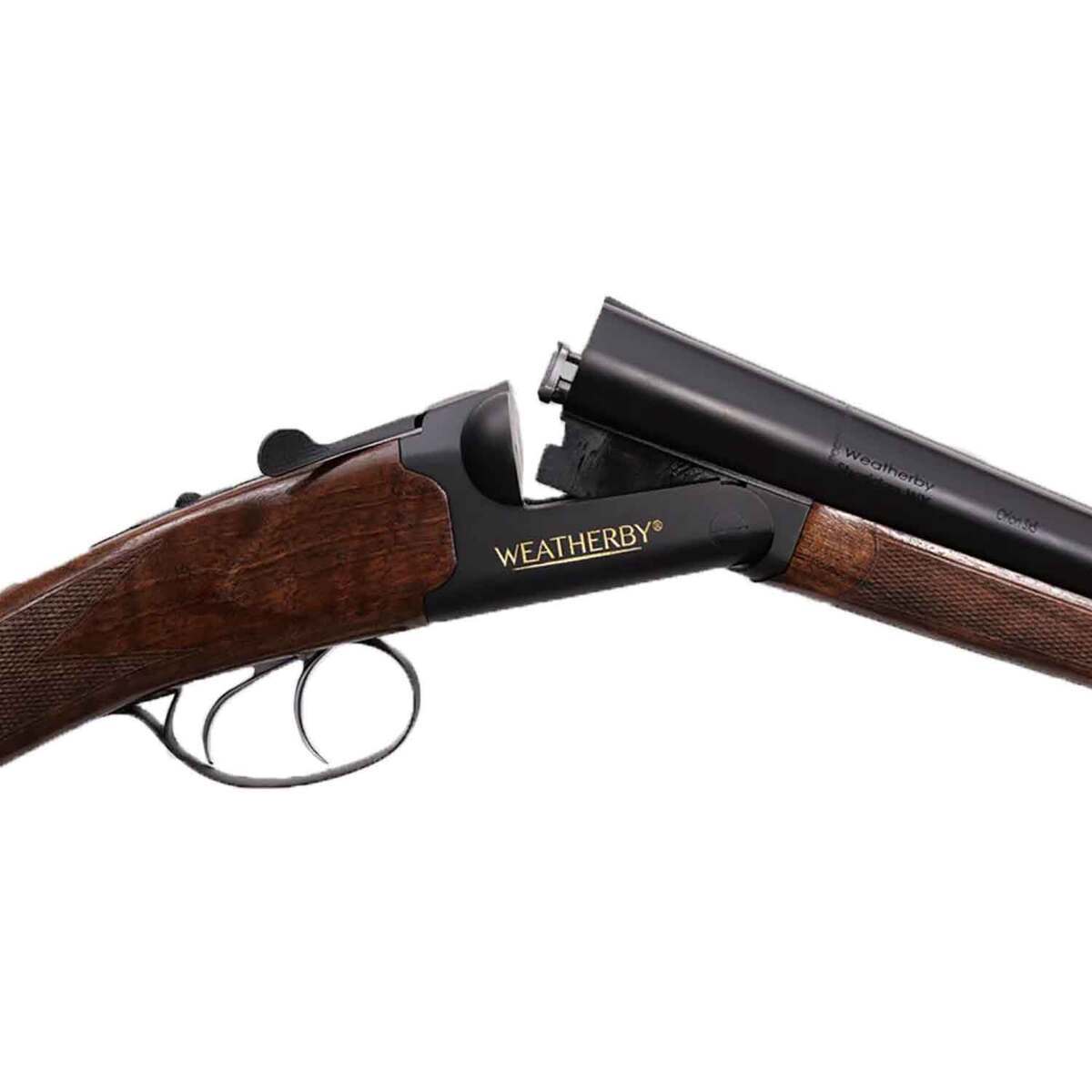 Weatherby Orion SxS 410 Gauge 3in Matte Blued Side by Side Shotgun - 28in - Brown Weatherby Orion SxS 410 Gauge 3in Matte Blued Side by Side Shotgun - 28in - Brown