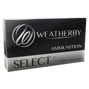 Weatherby Select 270 Weatherby Magnum 130gr Spitzer Rifle Ammo - 20 Rounds