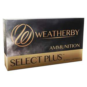Weatherby Select Plus 224 Weatherby Magnum 55gr Spire Point Rifle Ammo - 20 Rounds