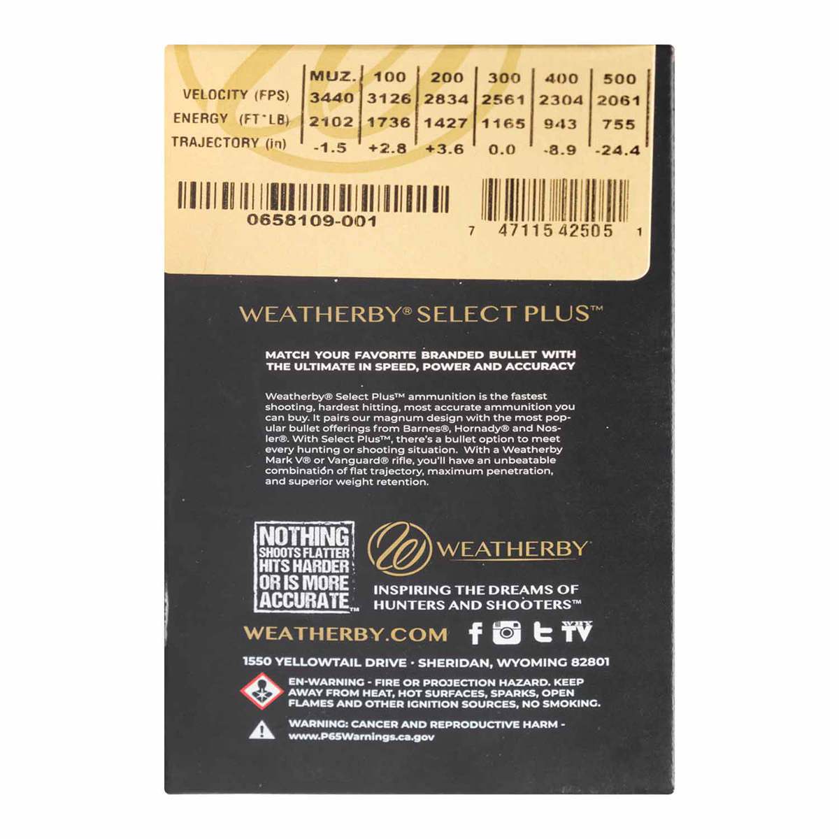 Weatherby Select Plus 240 Weatherby Magnum 80gr Barnes Tipped TSX Lead Free Rifle Ammo - 20 Rounds Weatherby Select Plus 240 Weatherby Magnum 80gr Barnes Tipped TSX Lead Free Rifle Ammo - 20 Rounds