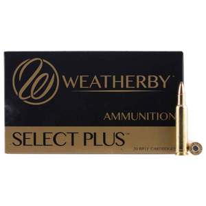 Weatherby Select Plus 240 Weatherby Magnum 90gr Accubond Rifle Ammo - 20 Rounds