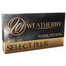 Weatherby Select Plus 30-378 Weatherby Magnum 165gr Barnes Tipped TSX Lead Free Rifle Ammo - 20 Rounds