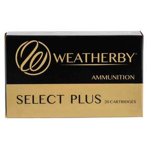 Weatherby Select Plus 30-378 Weatherby Magnum 200gr Accubond Rifle Ammo - 20 Rounds