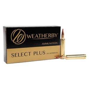 Weatherby Select Plus 30-378 Weatherby Magnum 220gr Hornady ELD-X Rifle Ammo - 20 Rounds