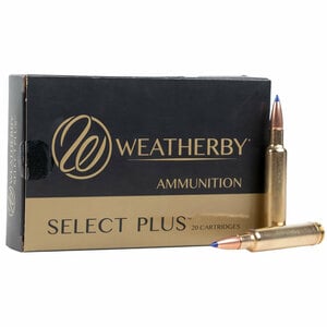 Weatherby Select Plus 338-378 Weatherby Magnum 225gr Barnes Tipped TTSX Rifle Ammo - 20 Rounds