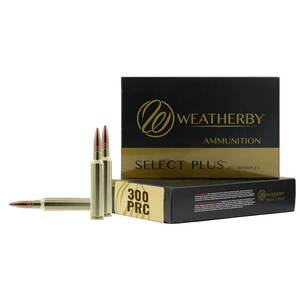 Weatherby Select Plus 300 PRC 195gr Hammer Custom Centerfire Rifle Ammo - 20 Rounds