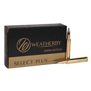 Weatherby Select Plus 300 Weatherby Magnum 165gr NBT Rifle Ammo - 20 Rounds