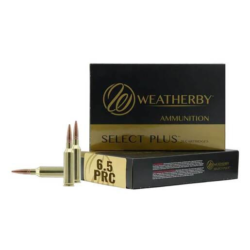Weatherby Select Plus 6.5 PRC 124gr Hammer Custom Centerfire Rifle Ammo Ammo - 20 Rounds 20 Rounds Ammo