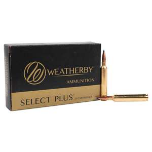 Weatherby Select Plus 6.5 Weatherby RPM 127gr Barnes LRX Lead Free Rifle Ammo - 20 Rounds