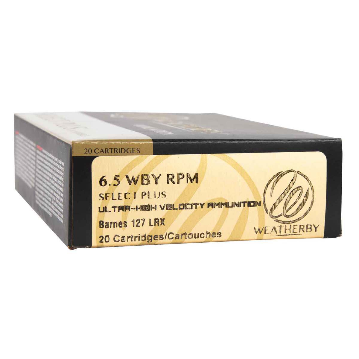 6 5 Rpm Weatherby Select Plus 6.5 Weatherby RPM 127gr Barnes LRX Lead Free ...