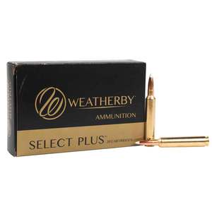 Weatherby Select Plus 6.5 Weatherby RPM 140gr Nosler Accubond Rifle Ammo - 20 Rounds
