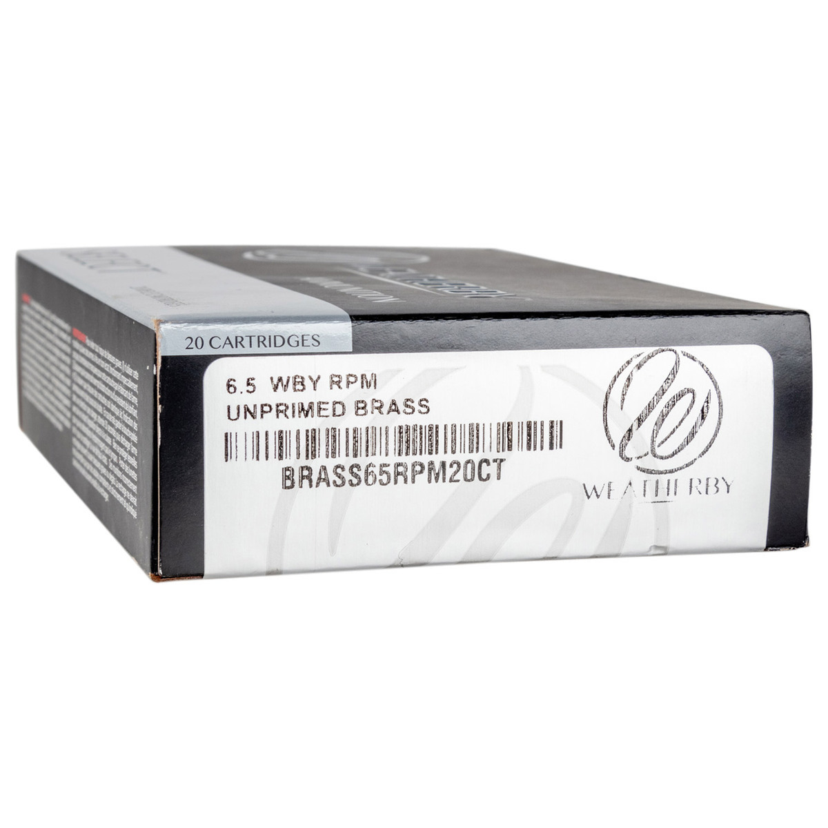 Weatherby Unprimed 6.5 Weatherby RPM Reloading Brass - 20 Count Weatherby Unprimed 6.5 Weatherby RPM Reloading Brass - 20 Count