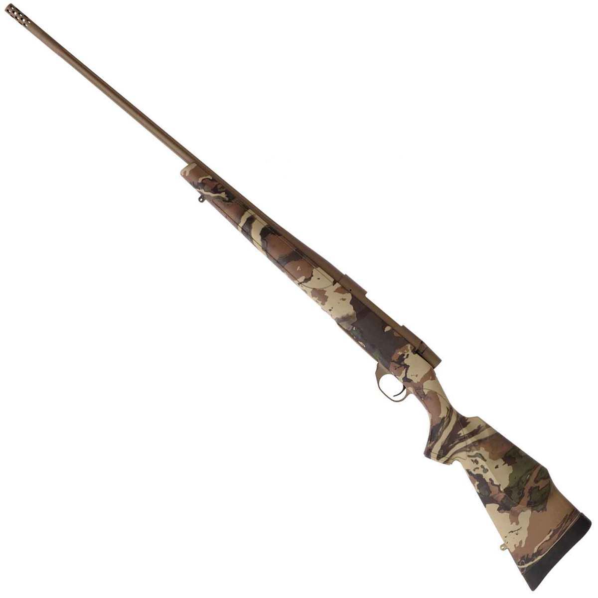 Who Makes The Best 25-06 Rifle Weatherby Vanguard First Light FDE/Camo Bolt Action Rifle - 25-06
