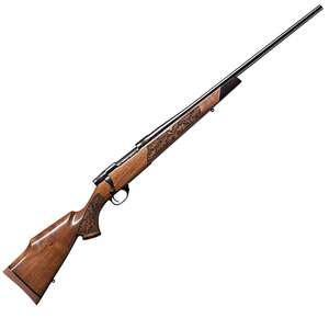 Weatherby Vanguard Lazerguard Walnut Monte Carlo Bolt Action Rifle - 257 Weatherby Magnum - 26in