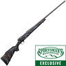 Weatherby Vanguard MeatEater Edition Tungsten Cerakote Bolt Action Rifle – 350 Legend - Black Base, Tan and Gray Sponge Camo