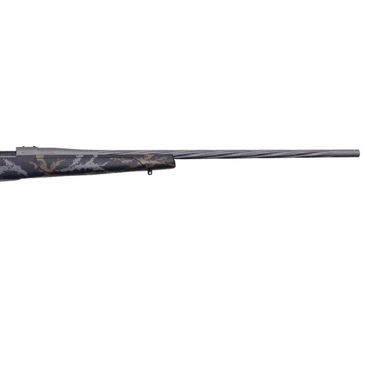 Weatherby Vanguard MeatEater Edition Tungsten Cerakote Bolt Action Rifle – 350 Legend - Black Base, Tan and Gray Sponge Camo Weatherby Vanguard MeatEater Edition Tungsten Cerakote Bolt Action Rifle – 350 Legend - Black Base, Tan and Gray Sponge Camo