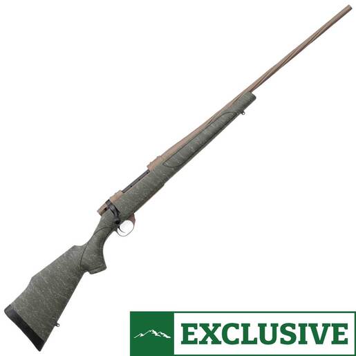 Weatherby Vanguard Sportsman’s Edition 300 Winchester Smoked Bronze Bolt Action Rifle – 24in – Green