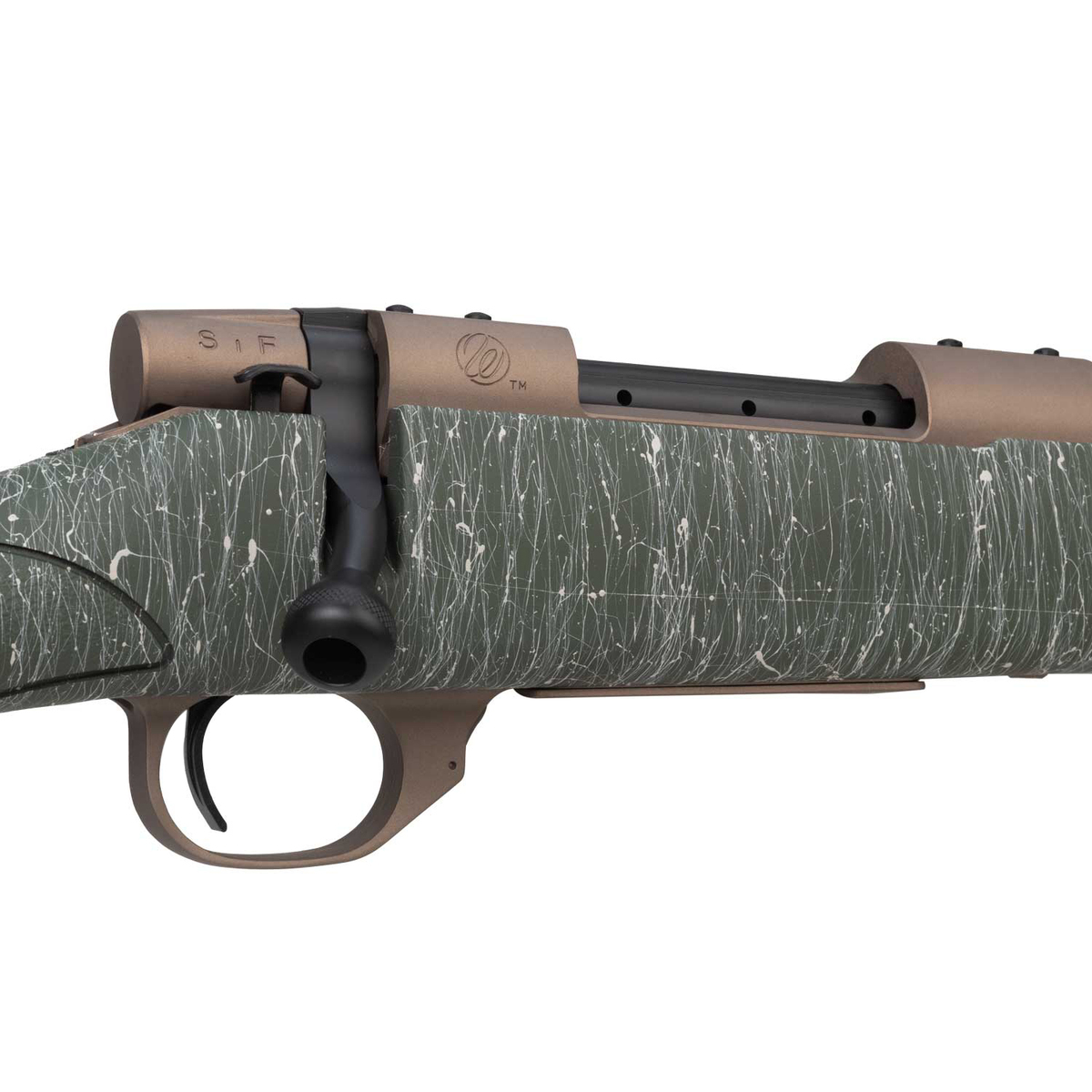 Weatherby Vanguard Sportsman's Edition 350 Legend Cerakote Bolt Action Rifle - 20in - Camo Weatherby Vanguard Sportsman's Edition 350 Legend Cerakote Bolt Action Rifle - 20in - Camo