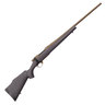Weatherby Vanguard Weatherguard Black/Bronze Bolt Action Rifle - 30-06 Springfield - 24in - Black With Bronze Webbing