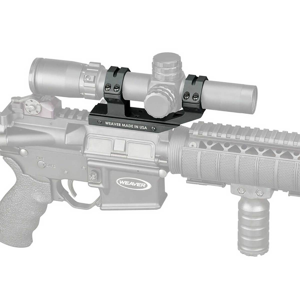 Weaver 30mm SPR Optics Mount - Matte Black - Black Weaver 30mm SPR Optics Mount - Matte Black - Black