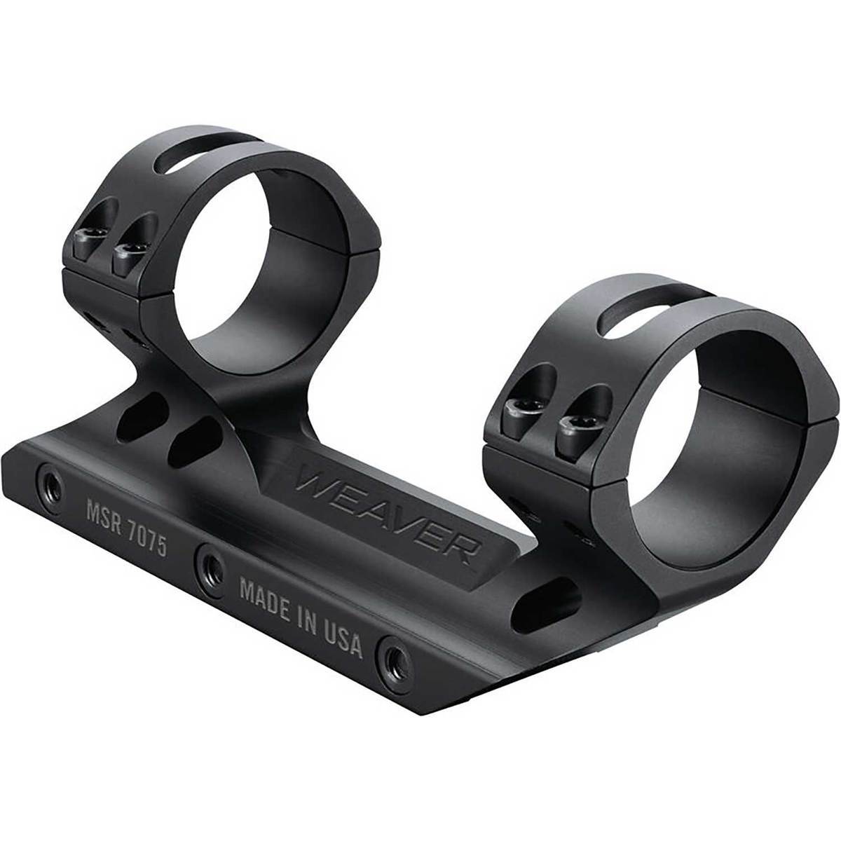 Weaver 34mm MSR Optics Mount - Matte Black | Sportsman's Warehouse