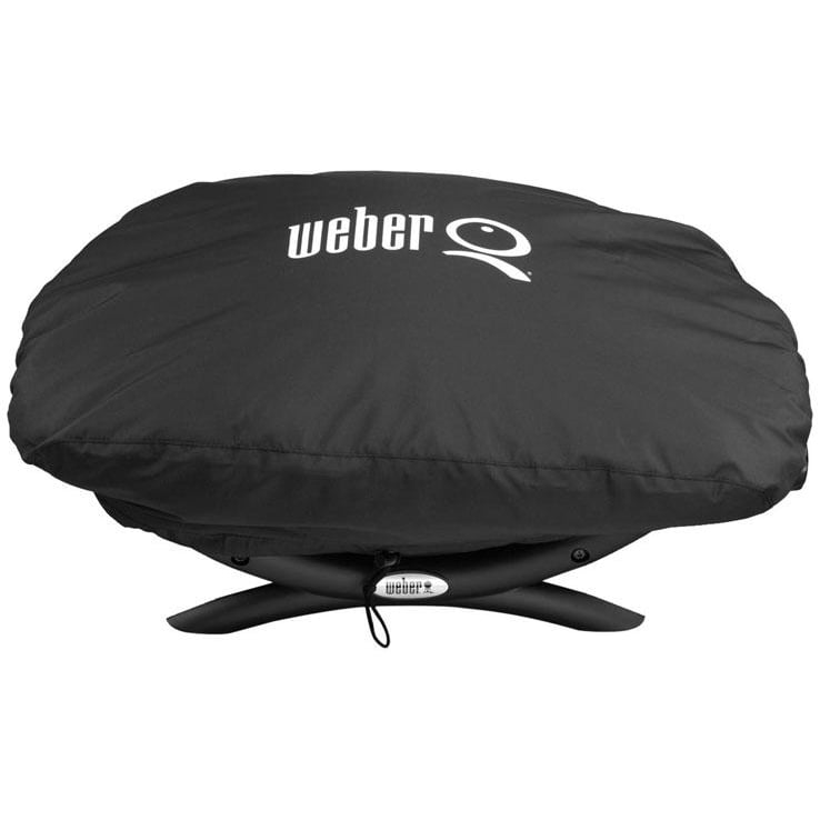 Weber Q 100 & 1000 Gas Grill Cover - Black Weber Q 100 & 1000 Gas Grill Cover - Black