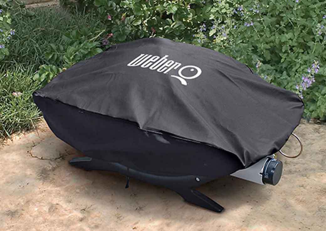 Weber Q 2000/200 Series Bonnet Gas Grill Cover Weber Q 2000/200 Series Bonnet Gas Grill Cover