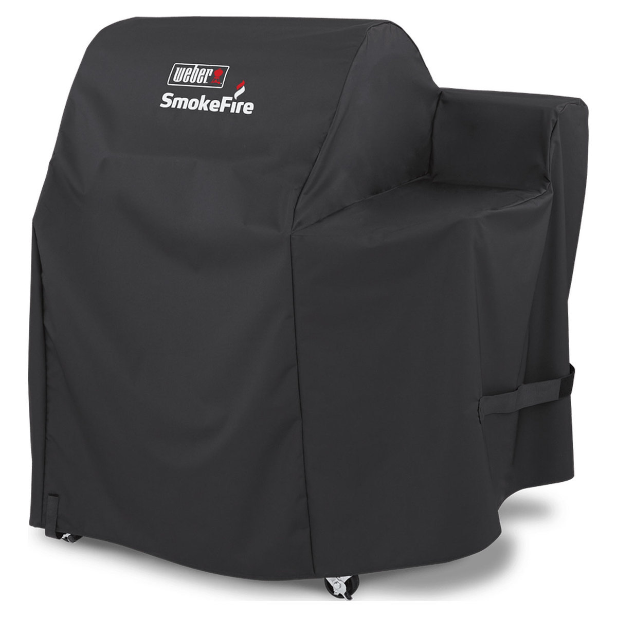 Weber SmokeFire EX4 Premium Grill Cover - Black - Black 47in H x 31in W x 44in D Weber SmokeFire EX4 Premium Grill Cover - Black - Black 47in H x 31in W x 44in D
