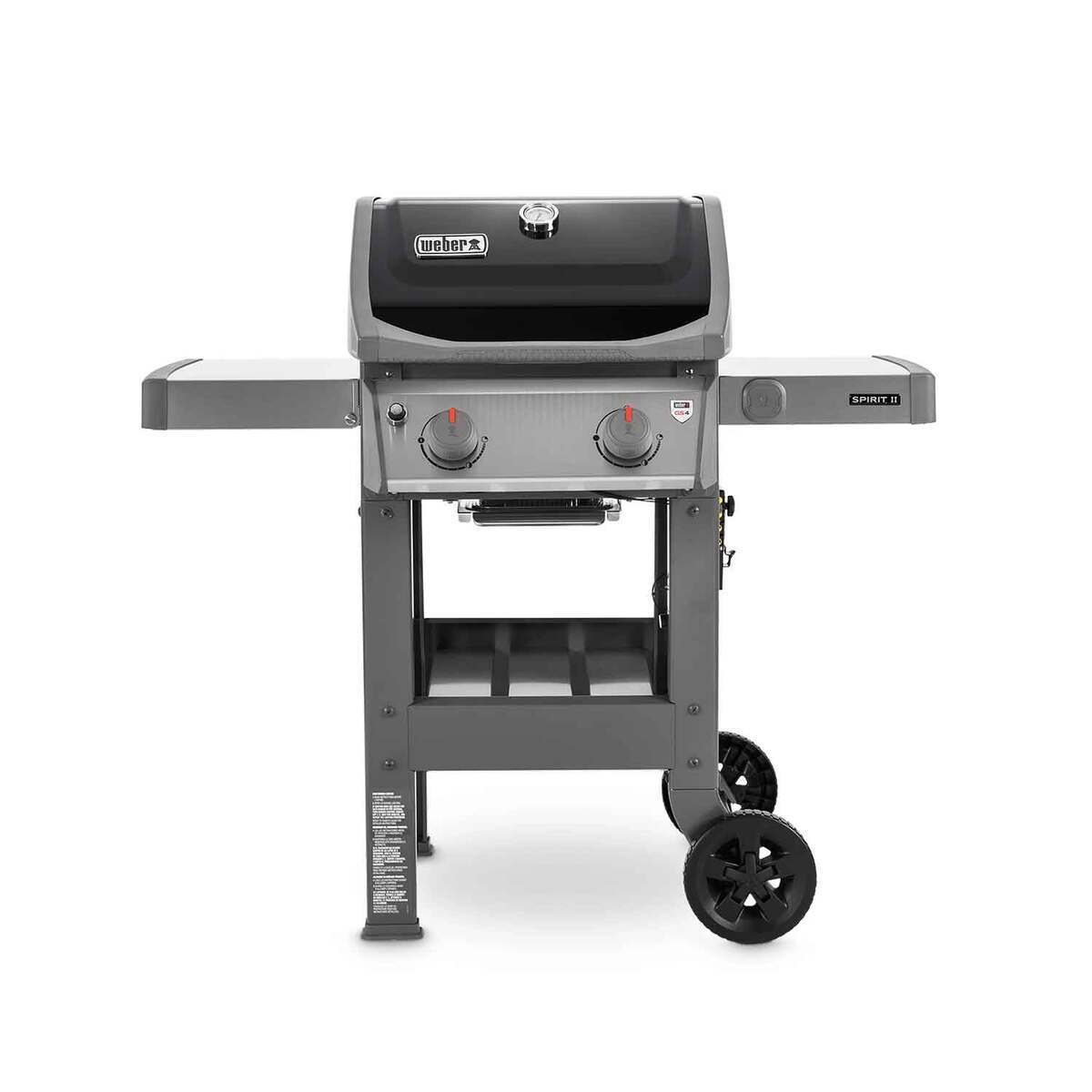 Weber Spirit II E-210 Gas Grill - Black - Black Weber Spirit II E-210 Gas Grill - Black - Black