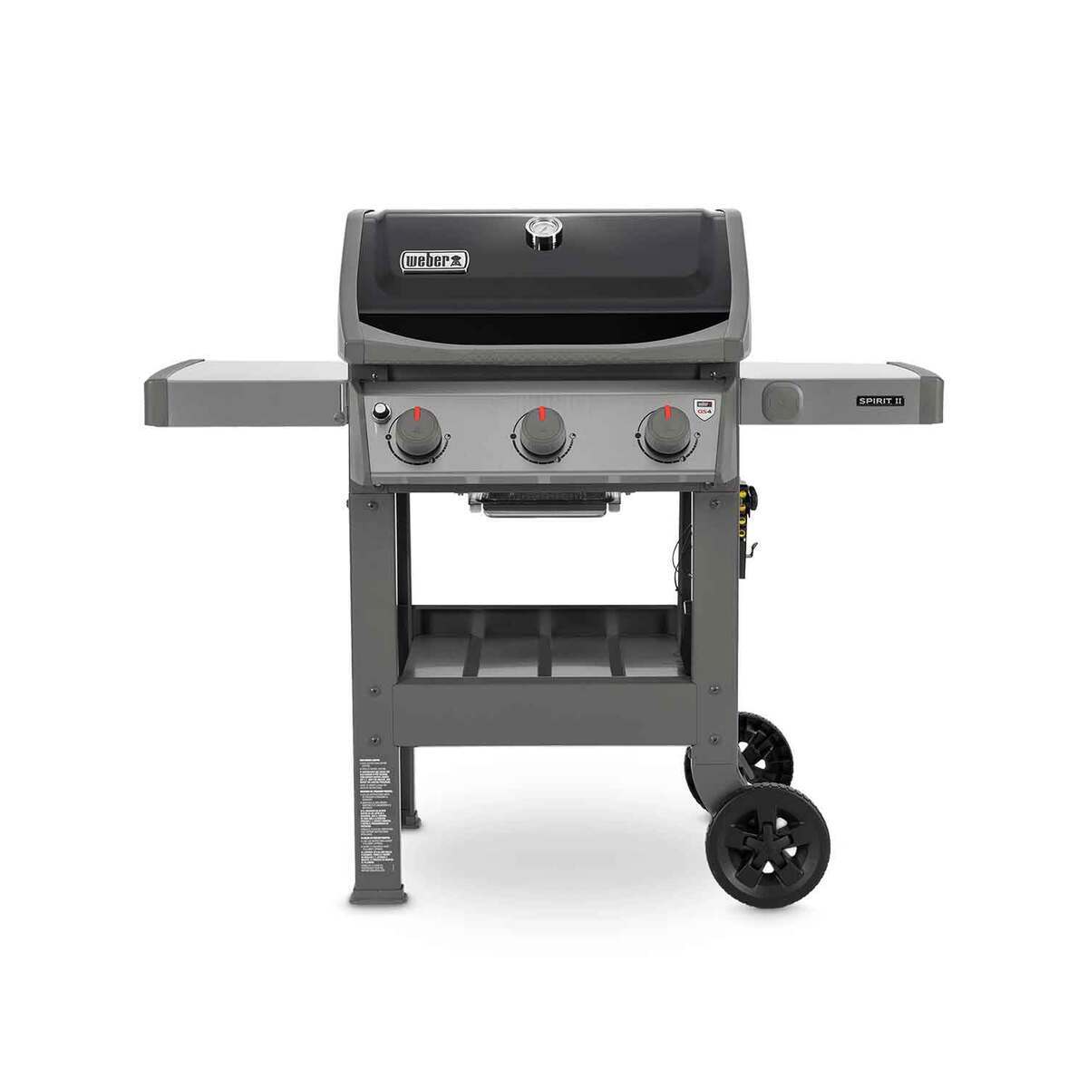 Weber Spirit II E-310 Gas Grill - Black - Black Weber Spirit II E-310 Gas Grill - Black - Black