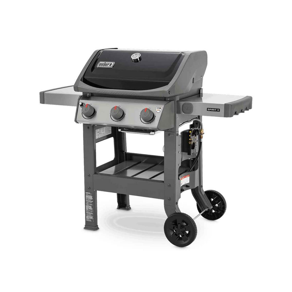 Weber Spirit II E-310 Gas Grill - Black - Black Weber Spirit II E-310 Gas Grill - Black - Black