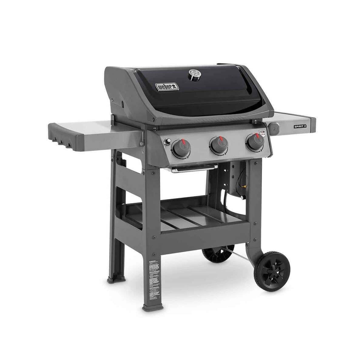 Weber Spirit II E-310 Gas Grill - Black - Black Weber Spirit II E-310 Gas Grill - Black - Black