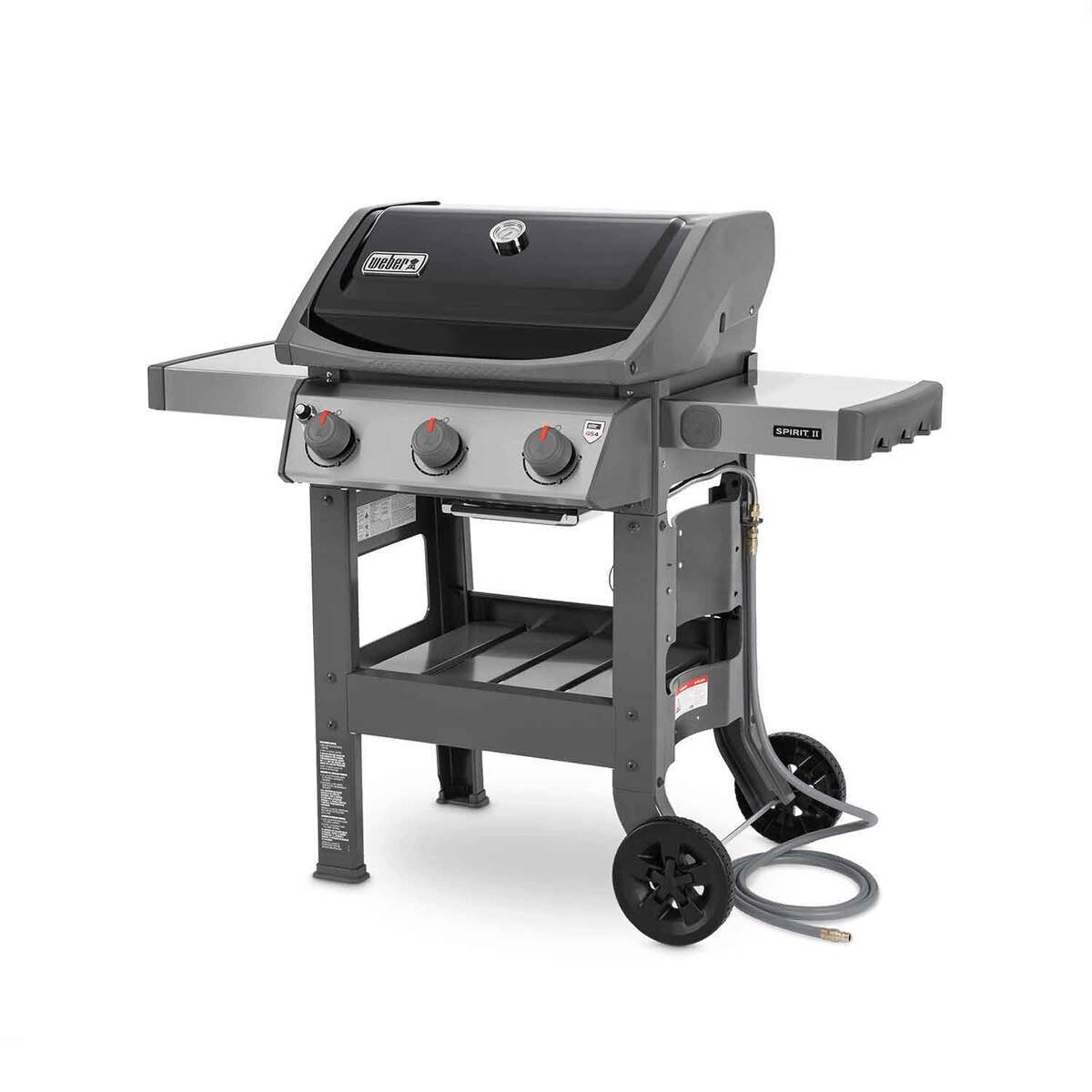 Weber Spirit II E-310 Gas Grill - Black - Black Weber Spirit II E-310 Gas Grill - Black - Black